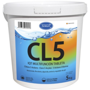 Cloro 5 Acciones Tabletas Multifunción de 200Gr (5Kg)