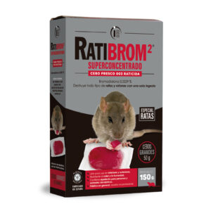 Raticida Ratibrom 2 Super Concentadro Cebo Fresco 1KG